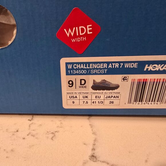 Hoka Women’s Challenger ATR 7 Wide Size 9D 1134500/SRDST Hiking Trail Running - Picture 11 of 11